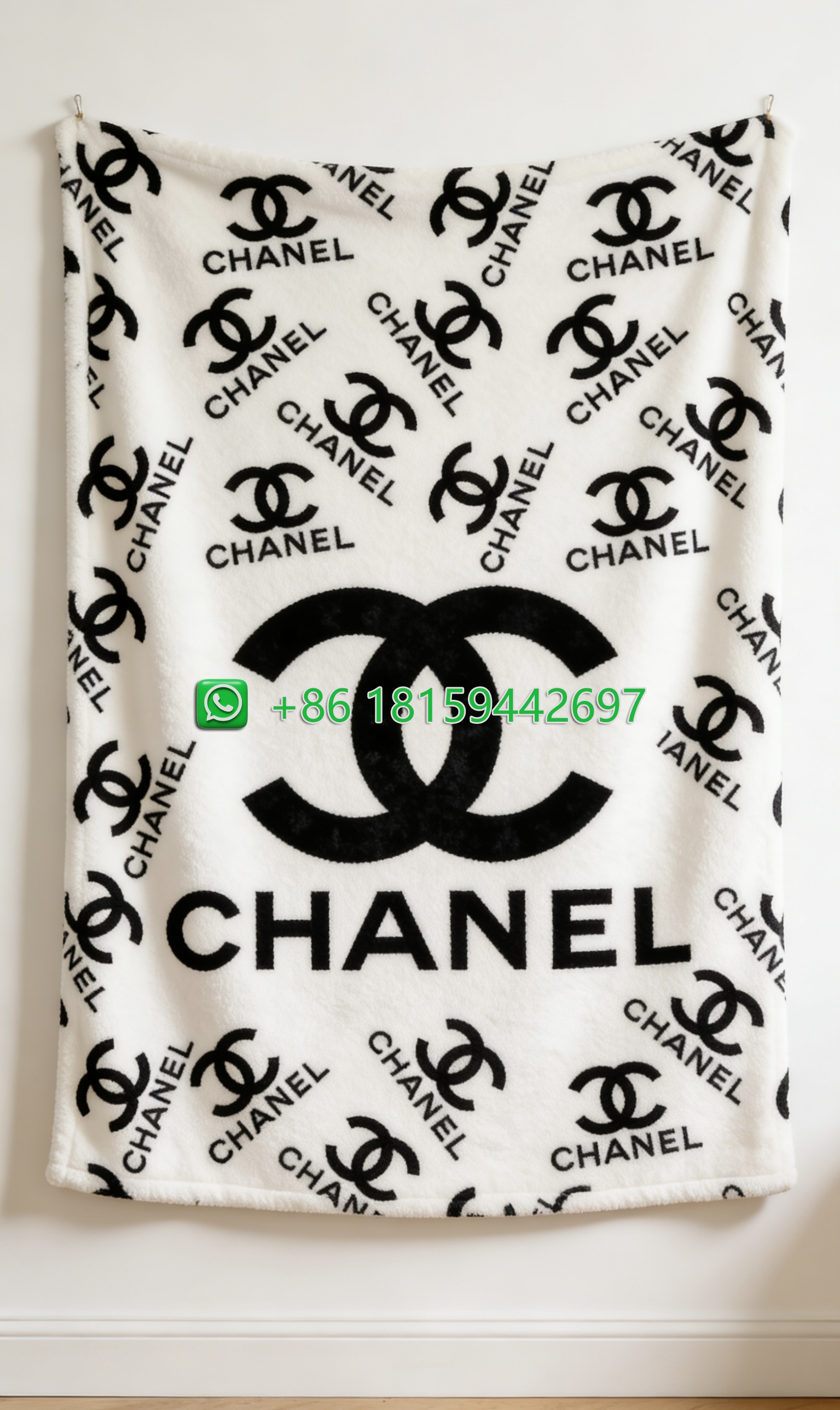 Chanel Throw Blankets